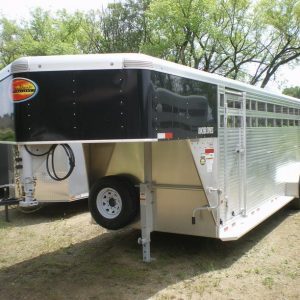 24' Sundowner Aluminum Gooseneck Stock Trailers