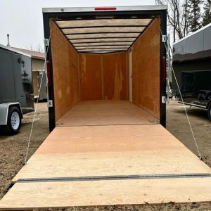 NEW 2024 Rainbow 7' x 16' V-Nose Enclosed Cargo Trailer