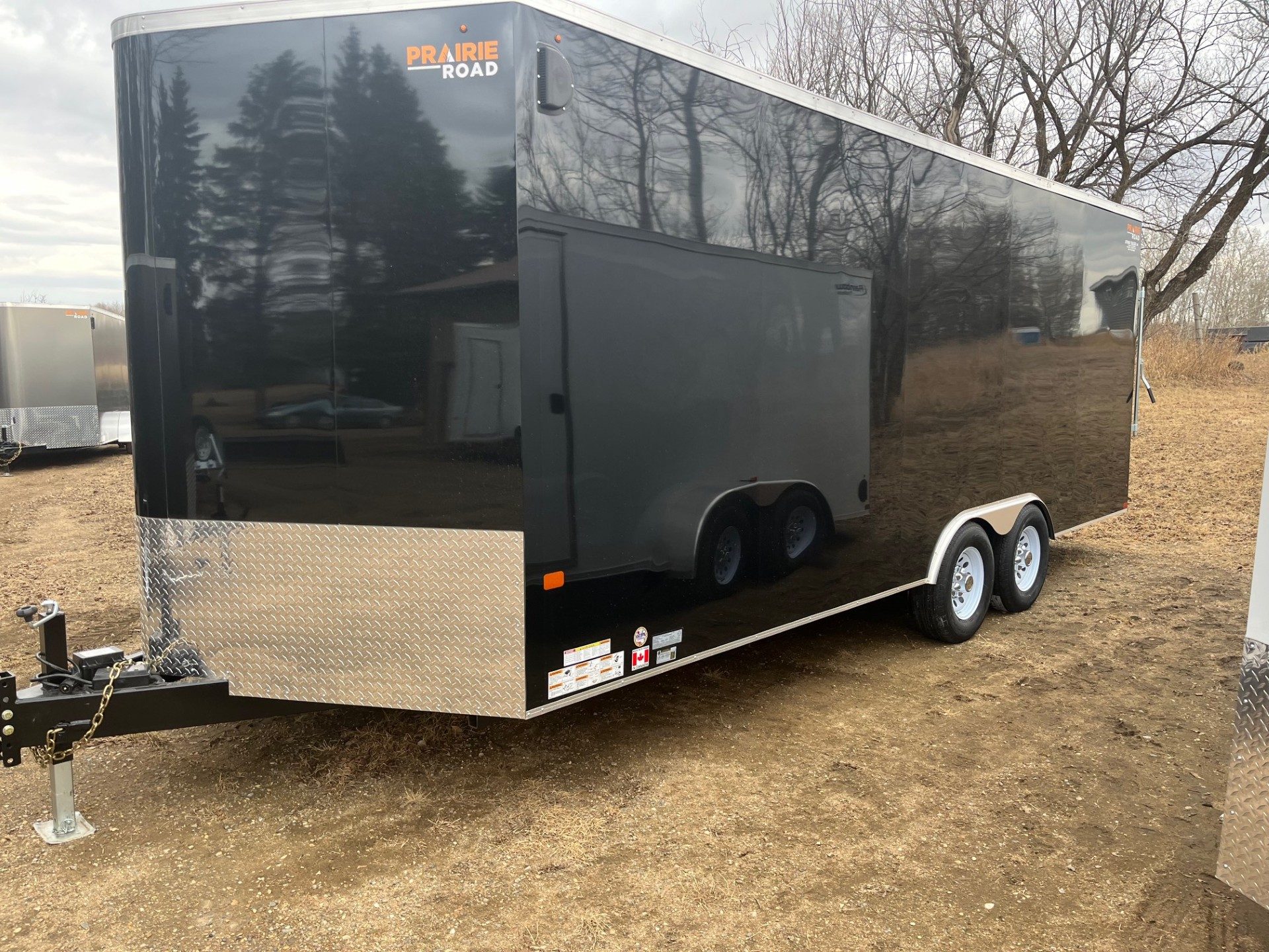 2024 Prairie Road V-Nose Enclosed Cargo Trailers in stock